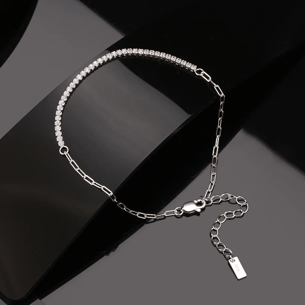 WINNIE | Gold Plated Sterling Silver Tennis Bracelet